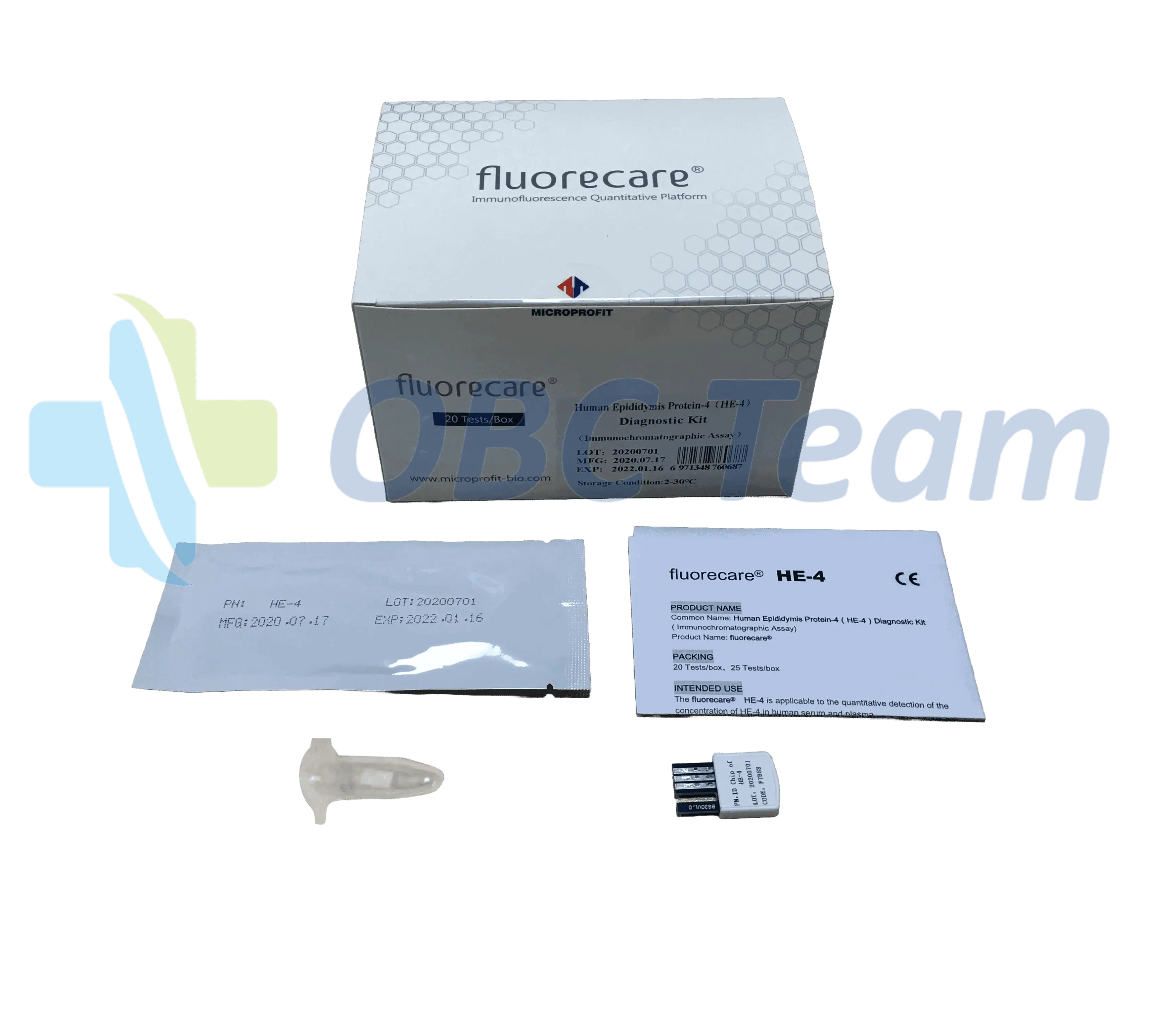 Fluorecare® Human Epididymis Protein 4 (HE-4)