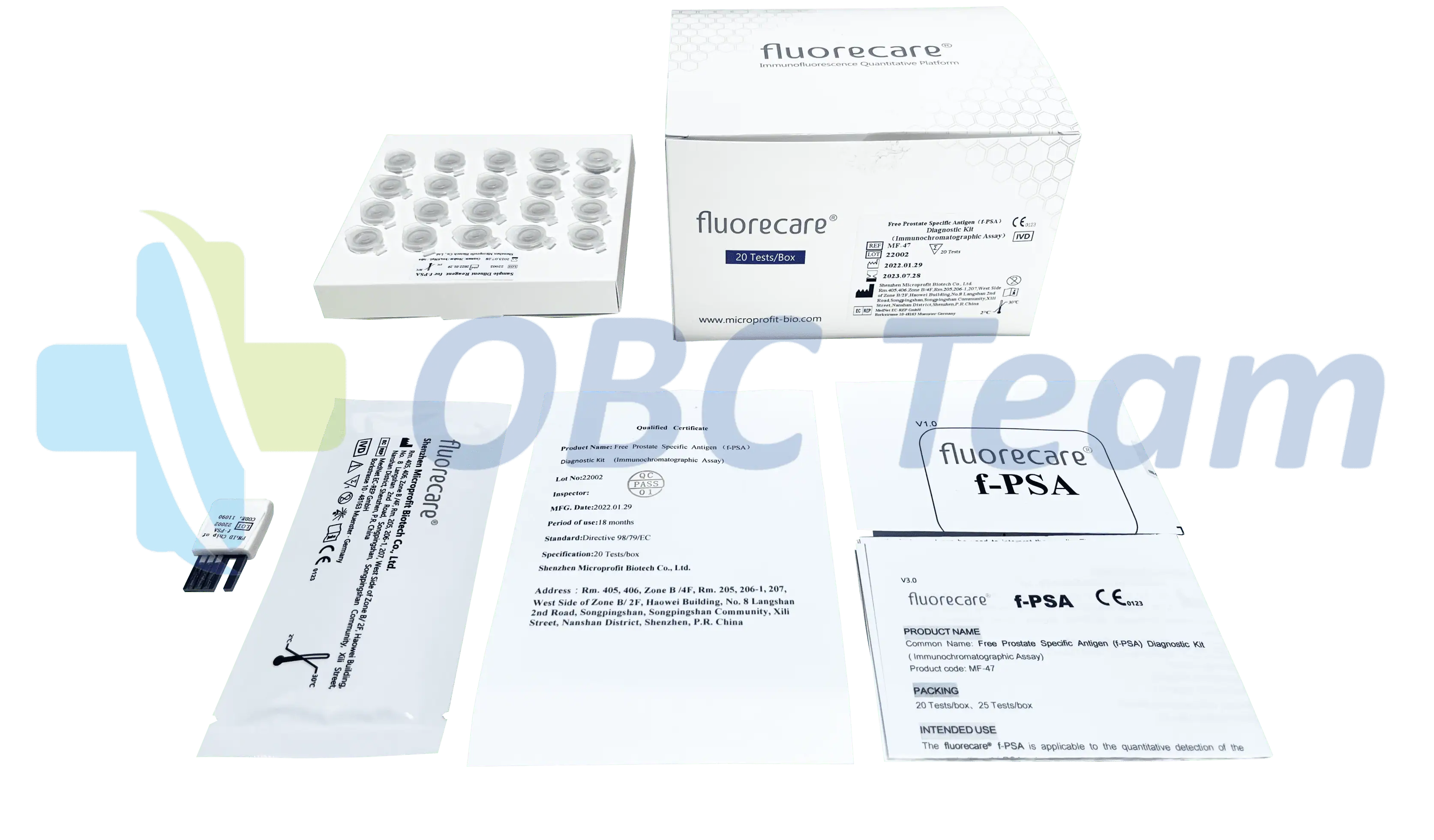 Fluorecare® Free Prostate-Specific Antigen (fPSA)