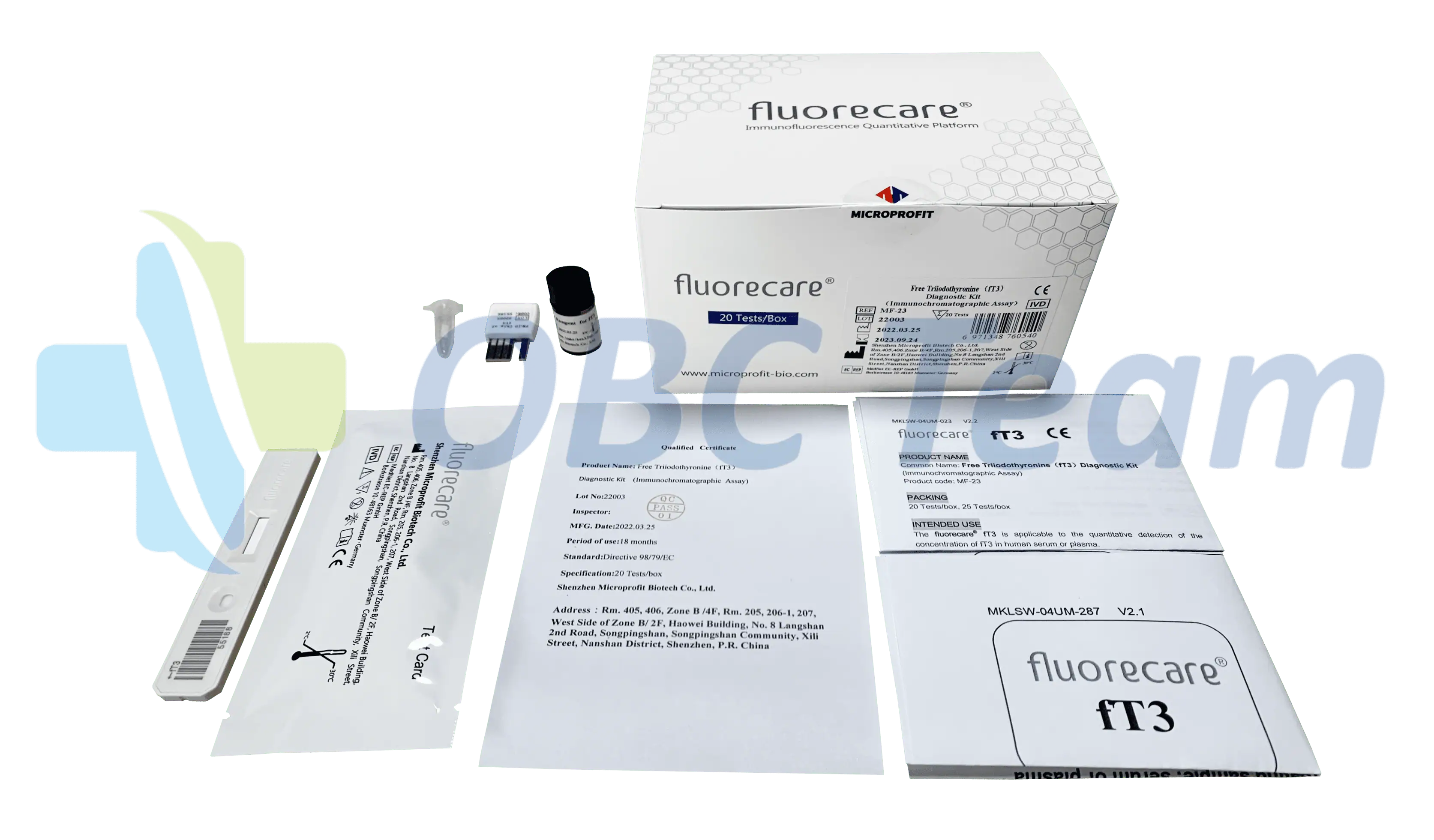 Fluorecare® Free Triiodothyronine (T3 Libre)
